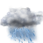 წვიმა ელჭექით